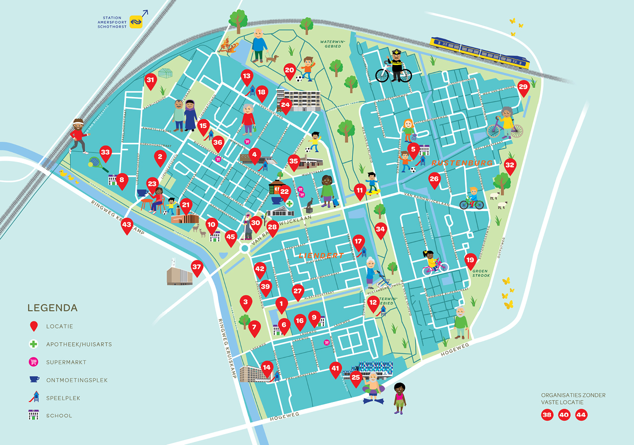 WIJ-Kaart Plus Liendert & Rustenburg